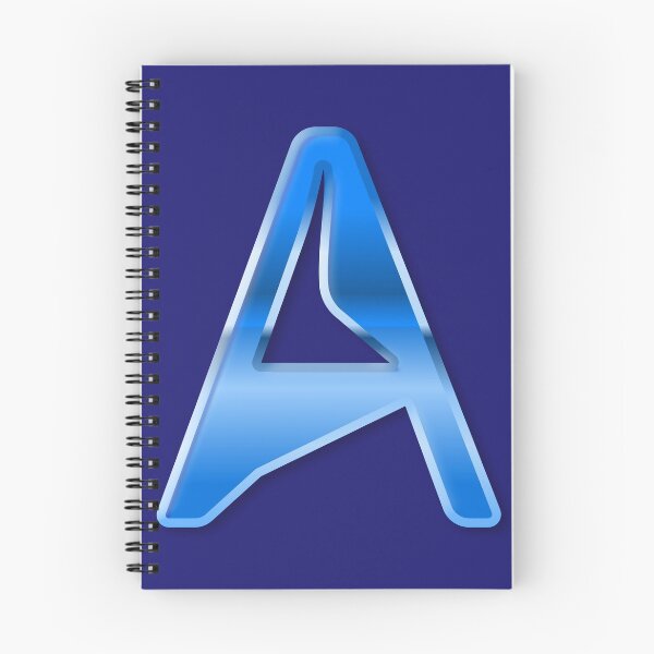 Item preview, Calligraphy Letter A - Travel Blue Astral designed and sold by Ralek.