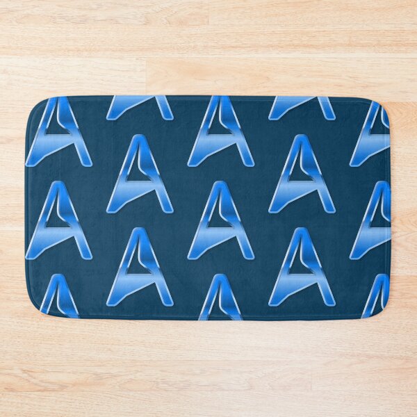 Item preview, Calligraphy Letter A - Travel Blue Astral designed and sold by Ralek.