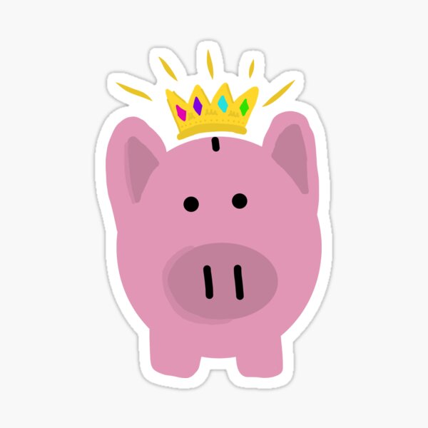 Item preview, Princess Piggy Bank designed and sold by mollypushman.