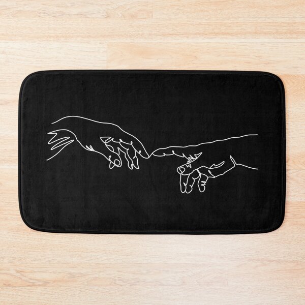 Item preview, Hands touch in white designed and sold by SibMa.
