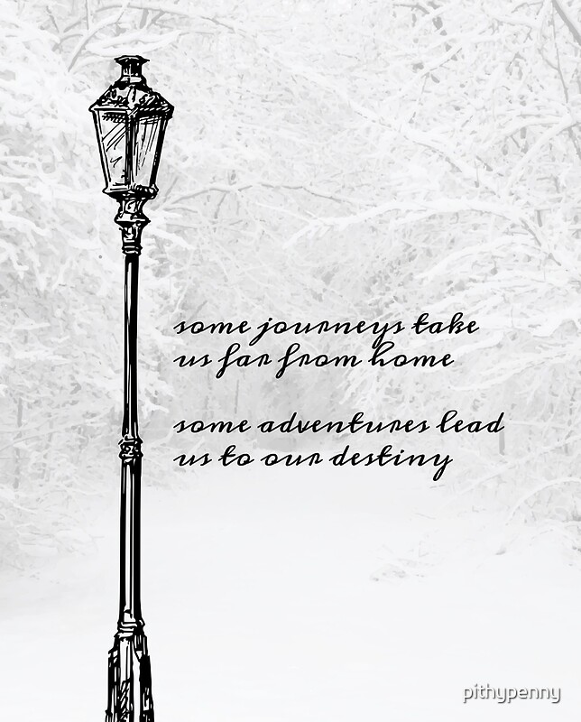 "Narnia Lamp Post" Art Prints by 5pennystudio Redbubble
