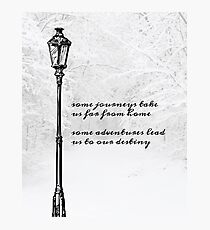 Narnia Lamp Post Photographic Print