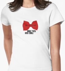 Bow Tie Women's Fitted T-Shirt