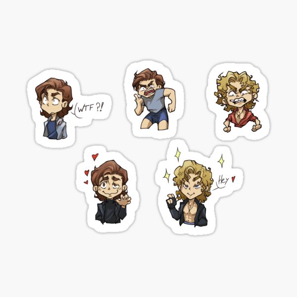 Item preview, Harringrove 5 stickers pack designed and sold by ZayacV.