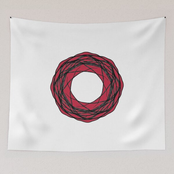 Item preview, Circular Geometric Pattern Red designed and sold by AJ505.