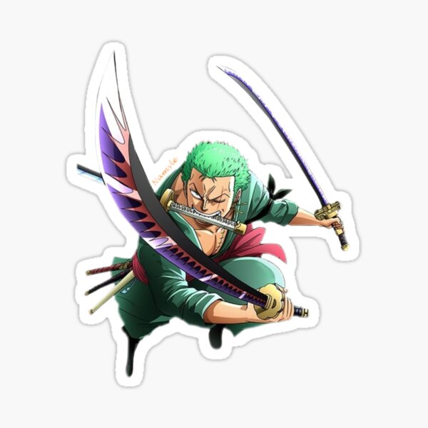 Roronoa Zoro Stickers | Redbubble