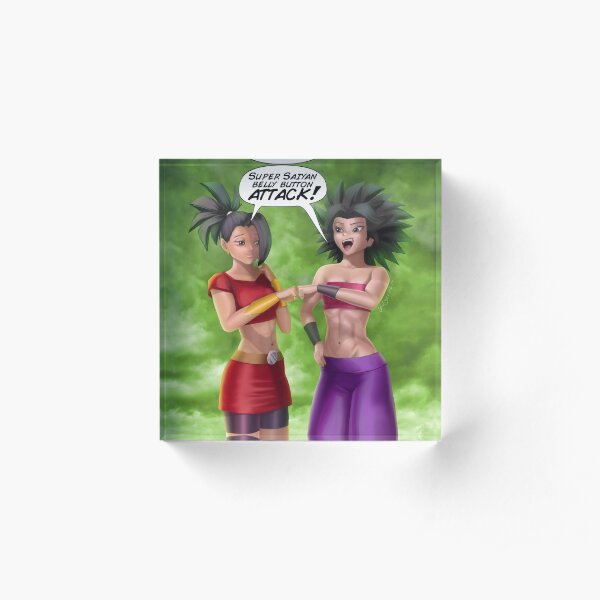 Belly Button Attack Acrylic Block