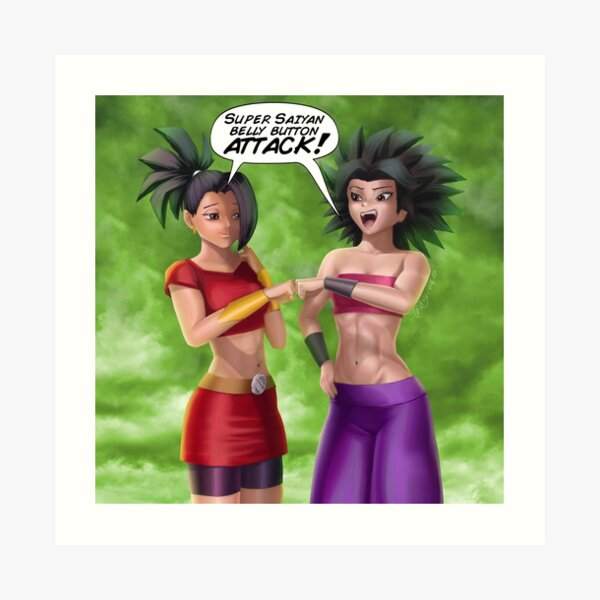 Belly Button Attack Art Print