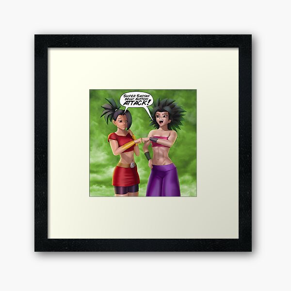 Belly Button Attack Framed Art Print