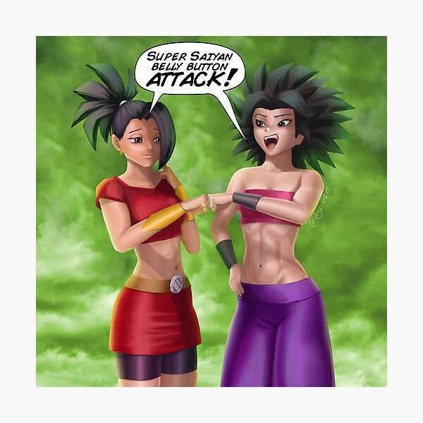 Belly Button Attack Photographic Print