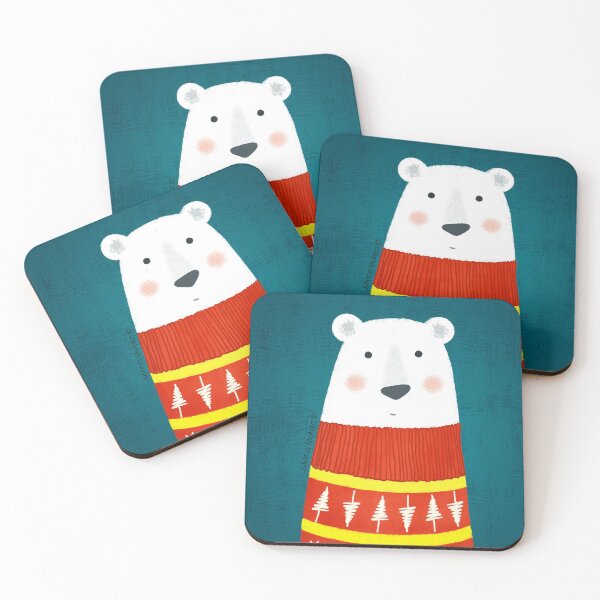 Item preview, Polar Bear with Sweater designed and sold by julianamotzko.