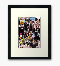 Klaine-Collage Gerahmter Kunstdruck