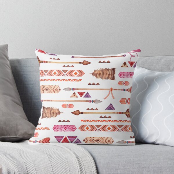 Item preview, Arrows and Feathers Tribal Watercolor Design designed and sold by SamuraiKate.
