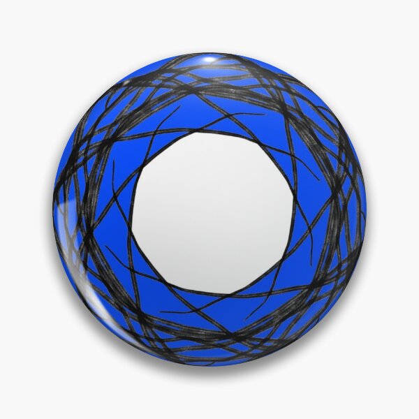 Item preview, Circular Geometric Pattern Blue designed and sold by AJ505.