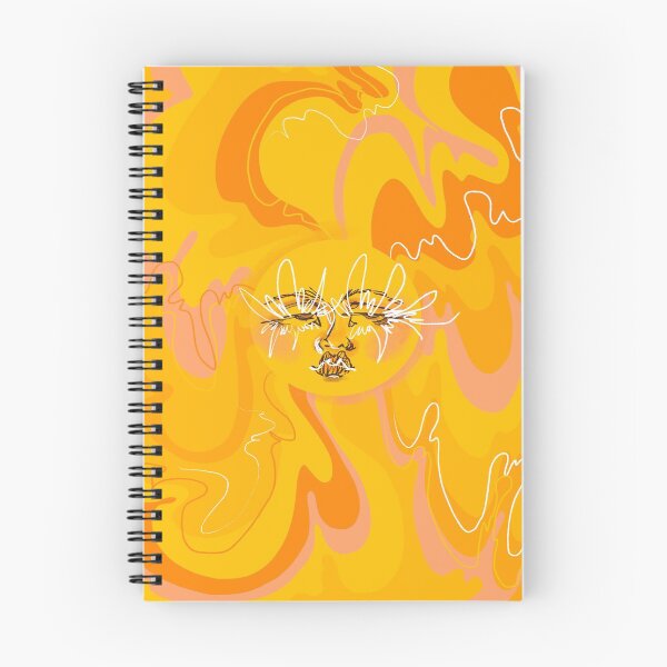 Item preview, Trippy Orange and Yellow 60's/70's Inspired Sun  designed and sold by rhinestonerodeo.