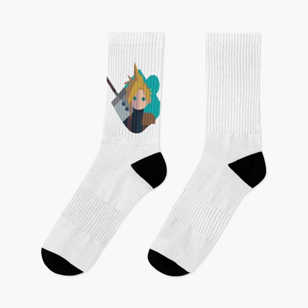 Item preview, Cloud Strife - Final Fantasy VII - vector designed and sold by Nccrypt.