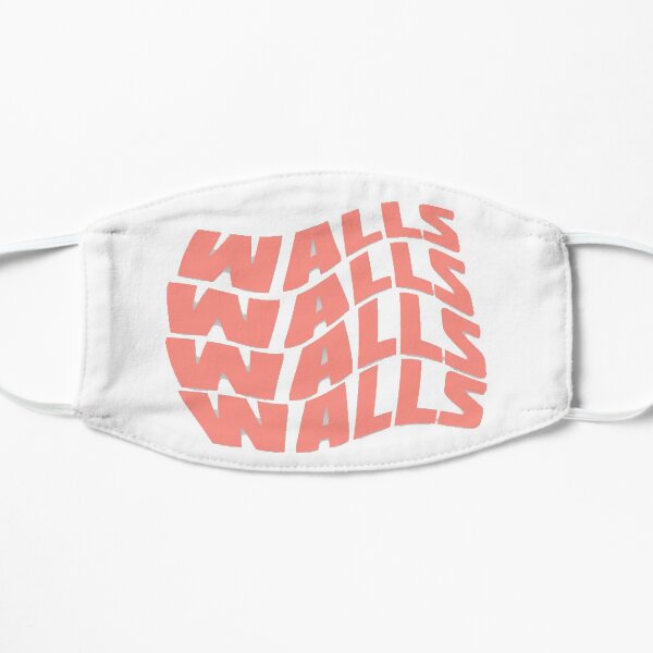 Louis Tomlinson Album Walls Curvy Logo Flat Mask