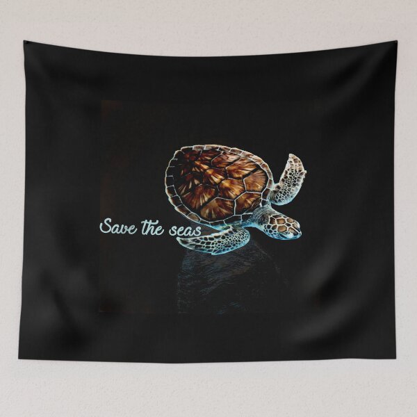 Item preview, Save the seas and turtles designed and sold by the_ graphicsgal.