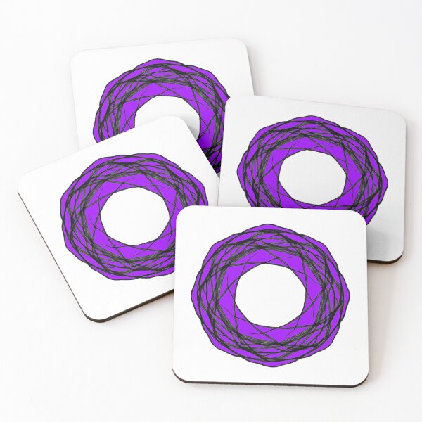 Item preview, Circular Geometric Pattern Purple designed and sold by AJ505.