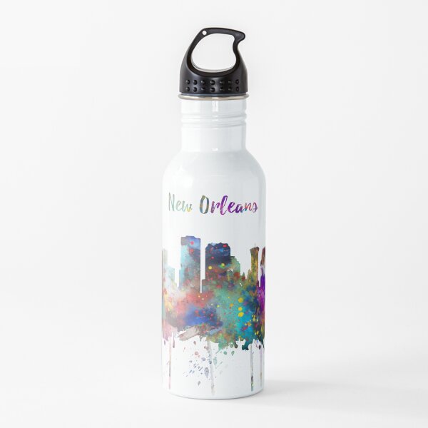 Skyline von New Orleans Trinkflasche