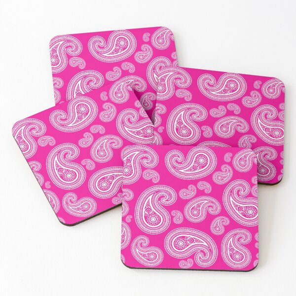 Item preview, Pink paisleys designed and sold by adiosmillet.