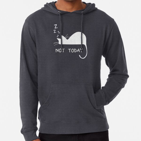 Not today top cat sweatshirt