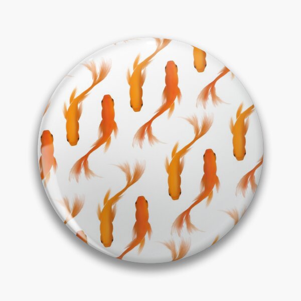 Item preview, Goldfish print designed and sold by Gingerbred.