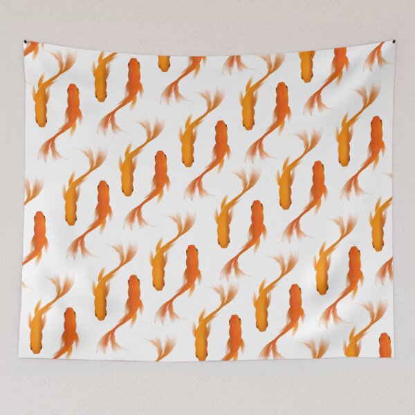 Item preview, Goldfish print designed and sold by Gingerbred.