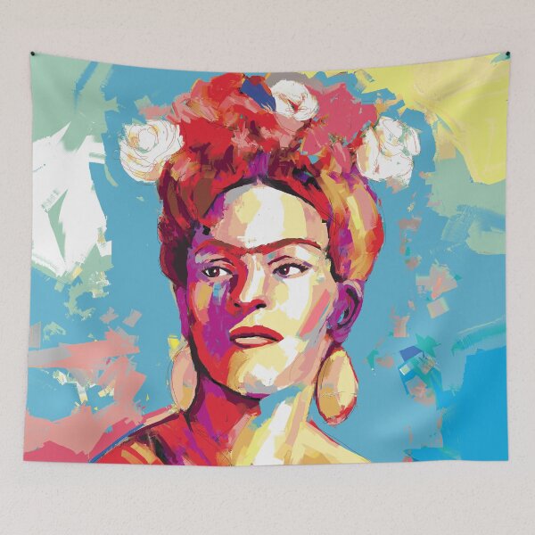 Aperçu de l'œuvre frida kahlo créée et vendue par ArtMailsonCello.