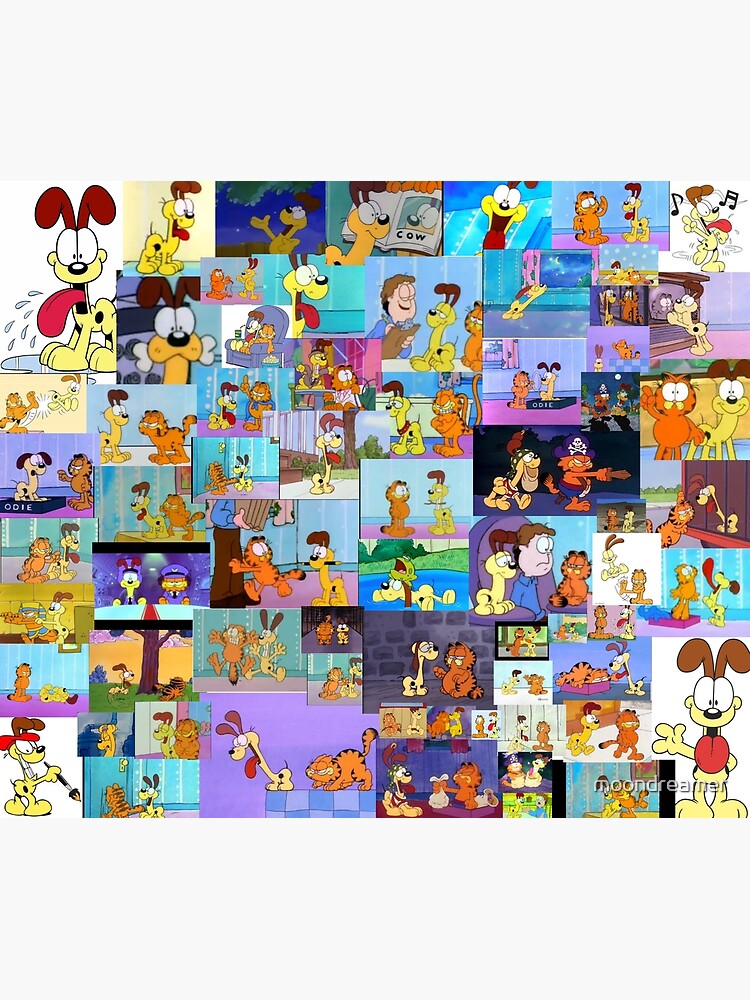 Disover Odie Overload Shower Curtain