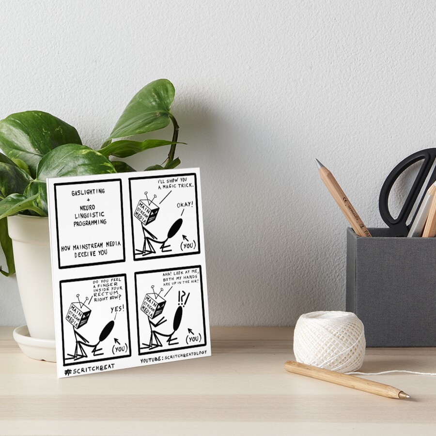 Item preview, Art Board Print designed and sold by scritchbeat.