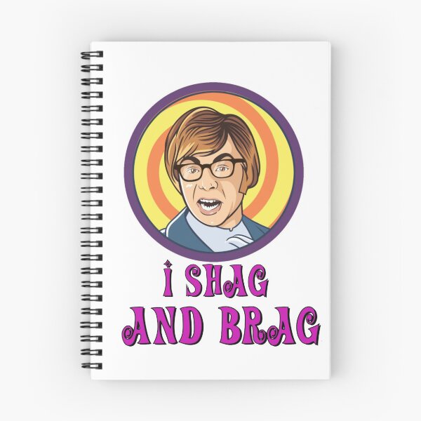 Item preview, Austin Powers - I Shag and Brag designed and sold by Pasteesh.