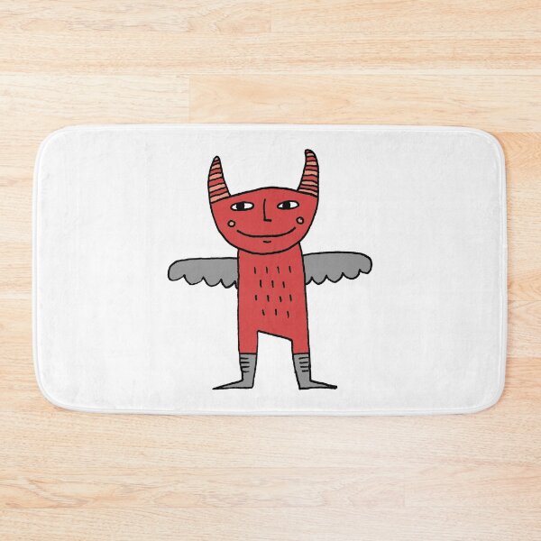 Item preview, Winged Demon in Red designed and sold by cosmicmouse.