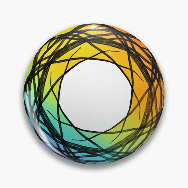 Item preview, Circular Geometric Pattern Rainbow designed and sold by AJ505.