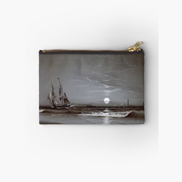 Item preview, Entrance to Harbor - Moonlight designed and sold by brushandframes.