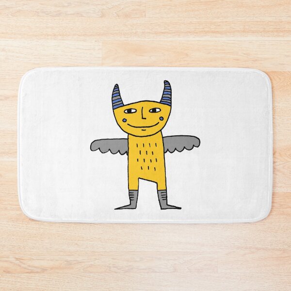 Item preview, Winged Demon in Yellow designed and sold by cosmicmouse.