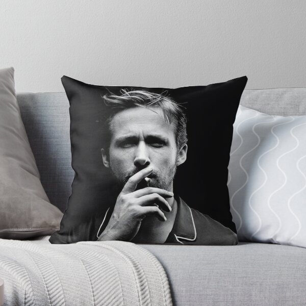 Ryan Gosling Face Throw Pillow III White Mug 11oz Ceramic Tea Cup Coffee Mug  Friends Birthday Gift Ryan Gosling Gosling Ryan Rya