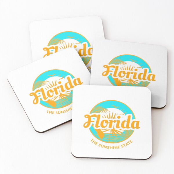 Item preview, Florida The Sunshine State - Retro Logo designed and sold by justinf24.