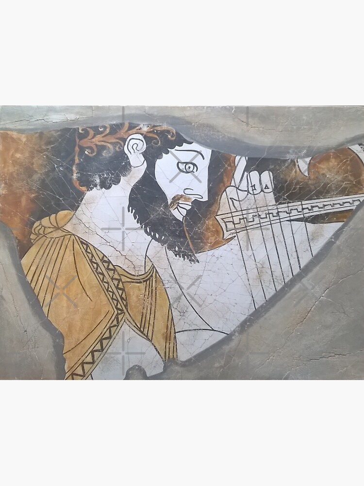 "Ancient Greek Wall Art Design" Sticker for Sale by carlarmes Redbubble