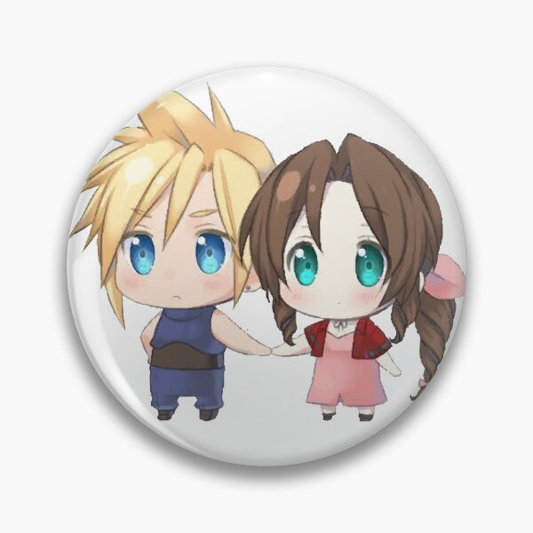 Item preview,  Cloud Strife & Aerith - Final Fantasy VII designed and sold by Nccrypt.