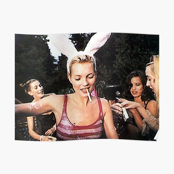 KATE MOSS PB BUNNY Poster