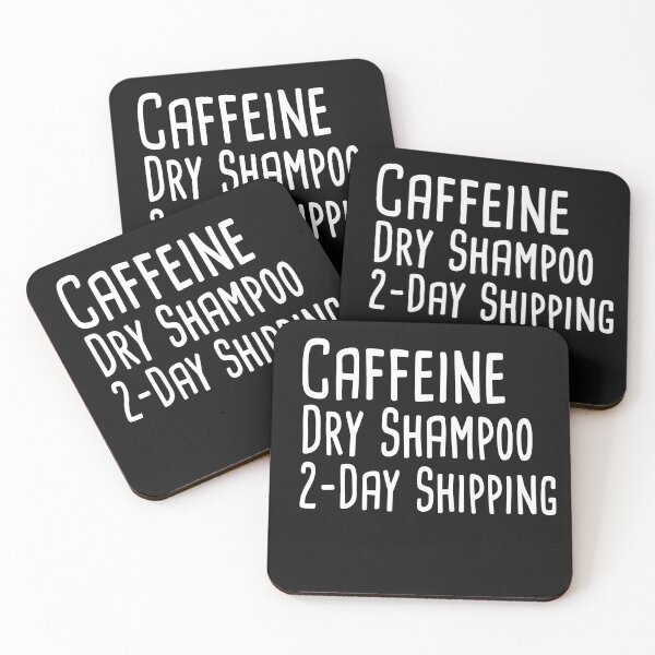 Aperçu de l'œuvre Shampooing sec à la caféine 2 jours d'expédition / idée cadeau drôle pour les amis créée et vendue par souknou.