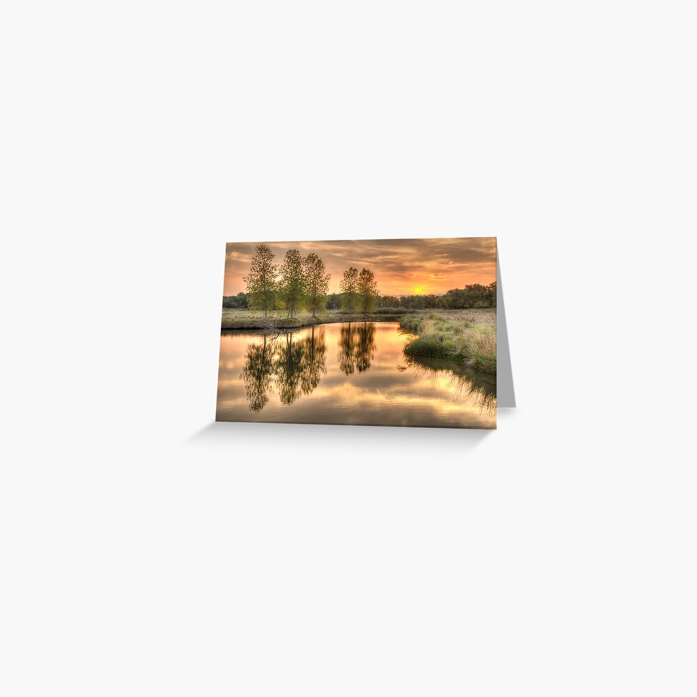 A Late Summer Reflection Greeting Card