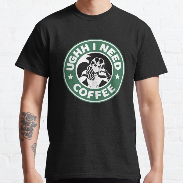 Mermista "Ughh I Need Coffee" Classic T-Shirt