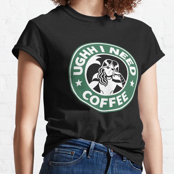 Mermista "Ughh I Need Coffee" Classic T-Shirt