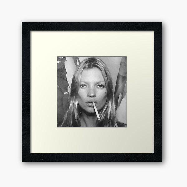 CHEEK BONES Framed Art Print