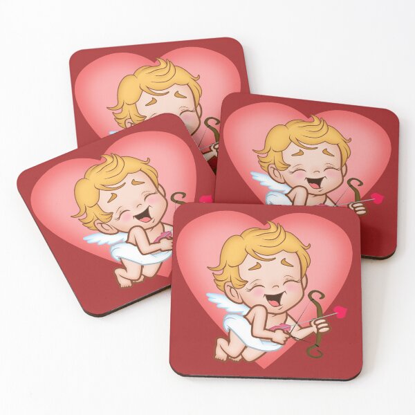 Item preview, cupid's here to save the day designed and sold by Wonderful world of whimsical Art of yesteryear and today .