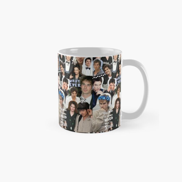 collage de damon salvatore Taza clásica