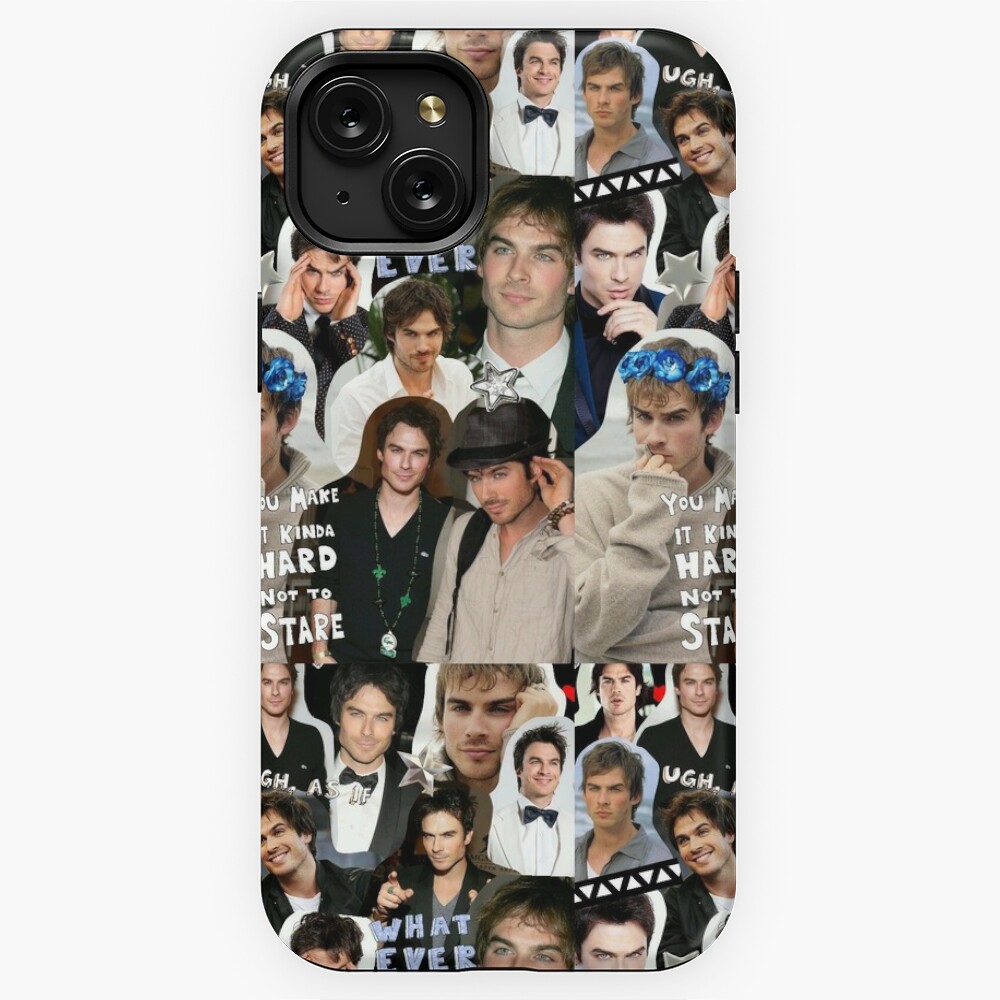 The Vampire Diaries Damon Salvatore Phone Case Phone Case For iPhone 14 13  12 11 Pro Max Mini X Xs XR 6 7 8 Plus SE 2020