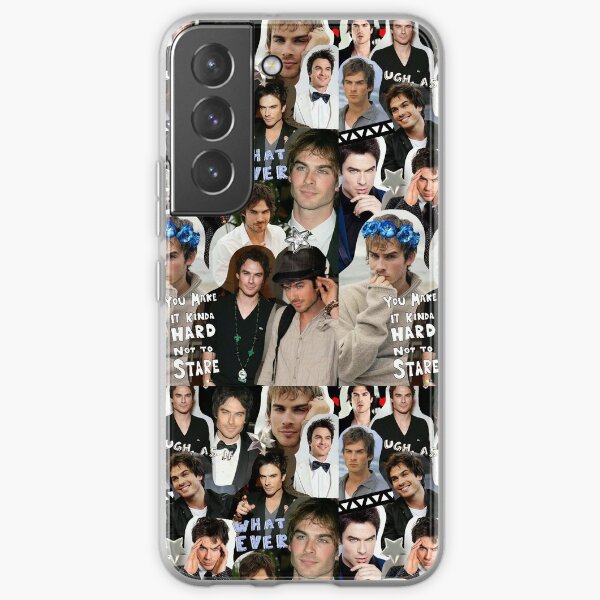 collage de damon salvatore Funda blanda para Samsung Galaxy
